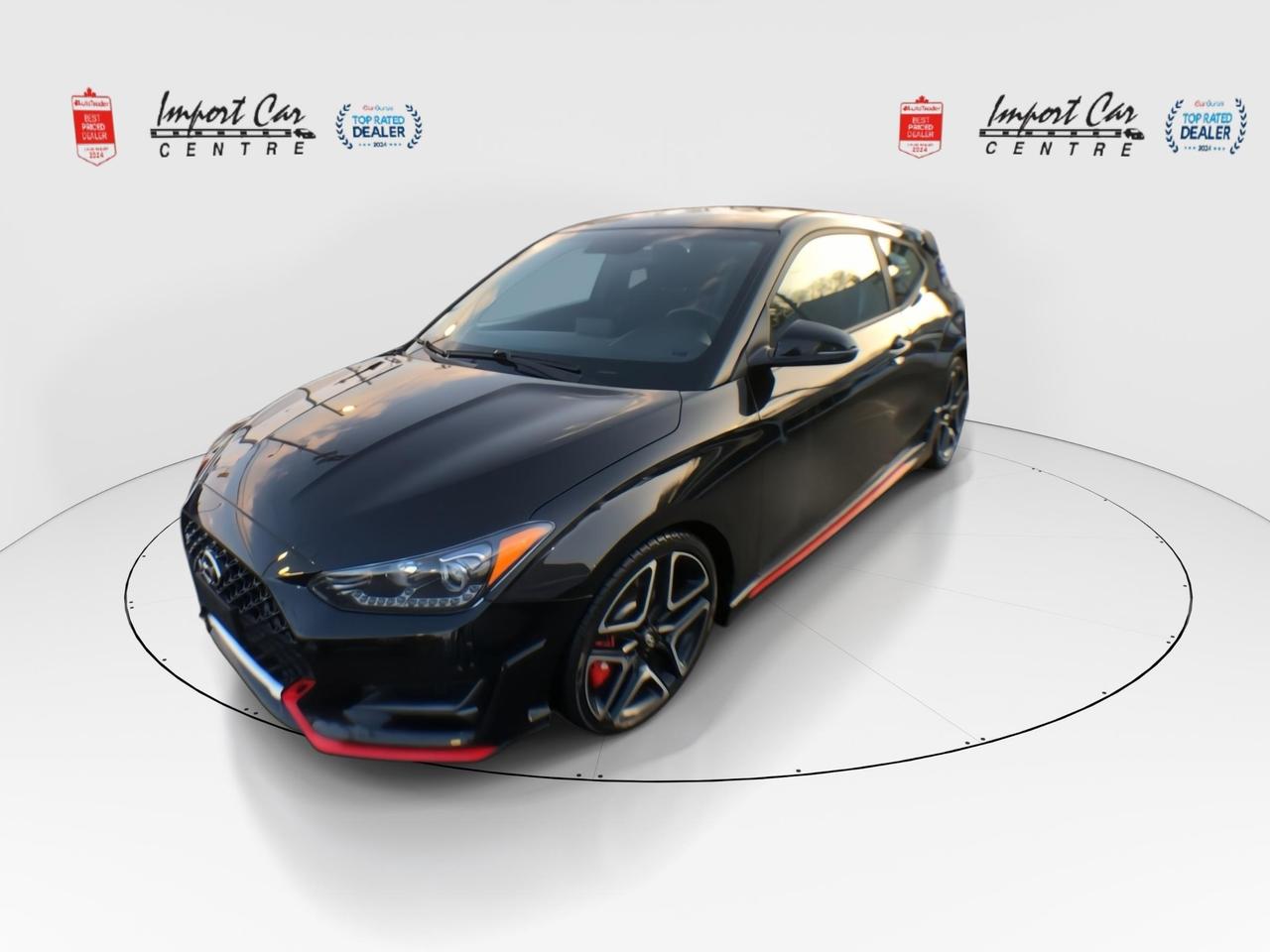 2020 Hyundai Veloster N N ONLY 58KKMS!!  HTD.SEATS & STEER. WHEEL, BK. CAM Photo3