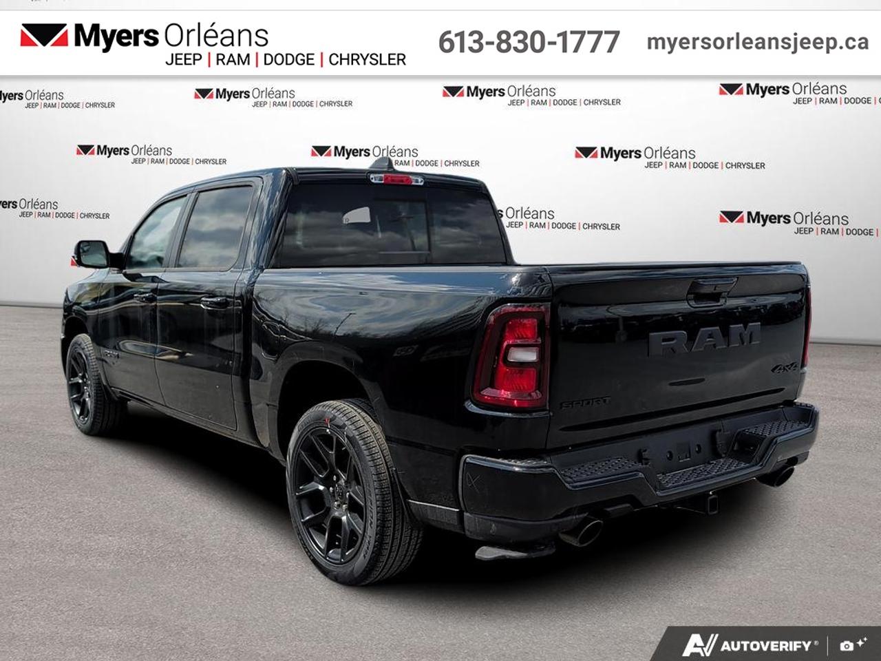2026 RAM 1500 Sport   - Leather Seats - Night Edition - Sunroof Photo