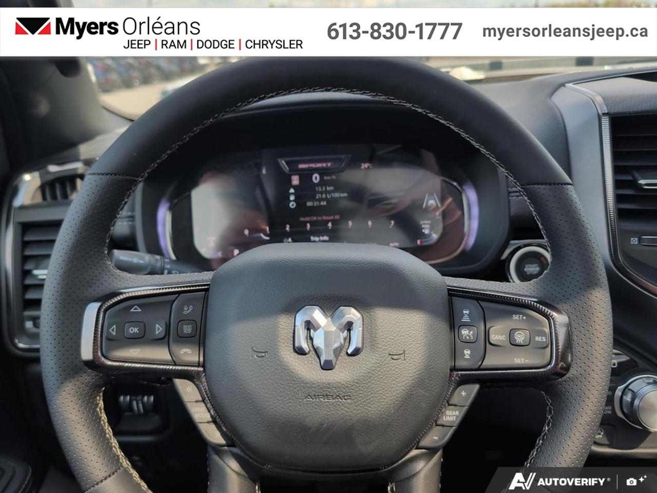 2026 RAM 1500 Sport   - Leather Seats - Night Edition - Sunroof Photo