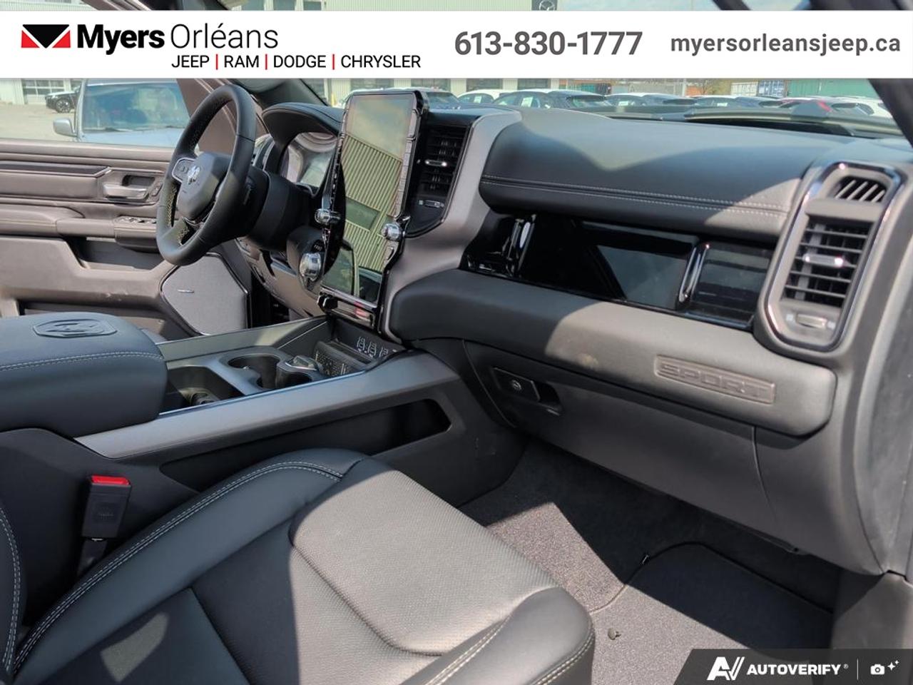 2026 RAM 1500 Sport   - Leather Seats - Night Edition - Sunroof Photo