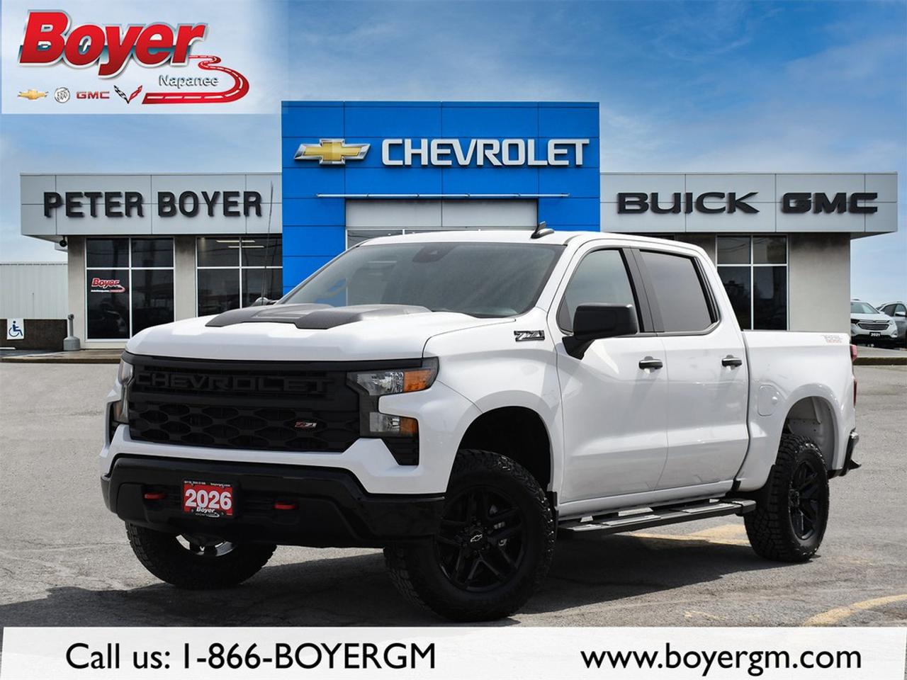 2026 Chevrolet Silverado 1500 Crew Cab Short Box 4-Wheel Drive Custom Trail Boss Photo0