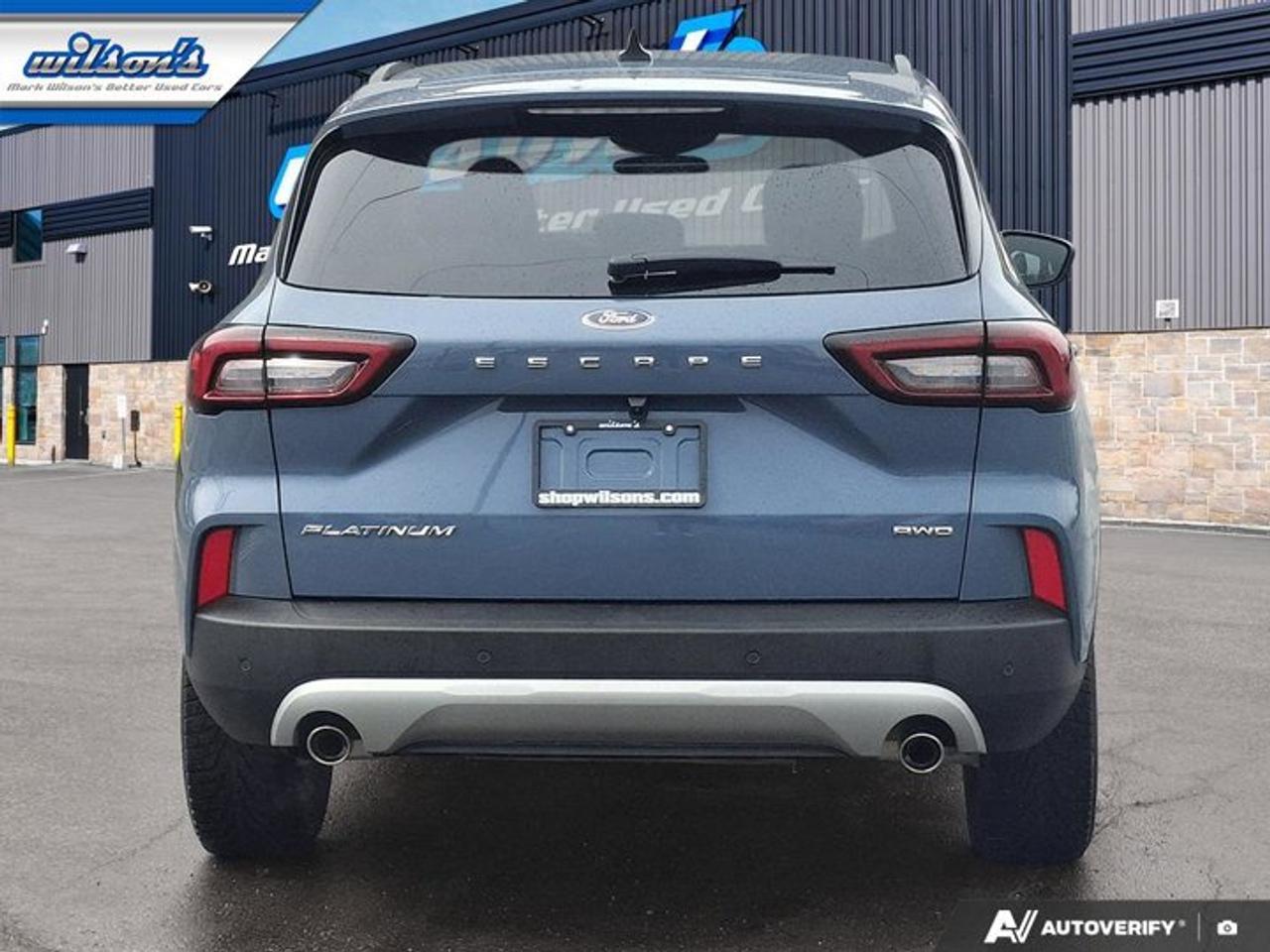 2025 Ford Escape Platinum AWD | 2.0L | Leather | Heated Wheel + Seats | Adaptive Cruise | Power Seat | and More ! Photo