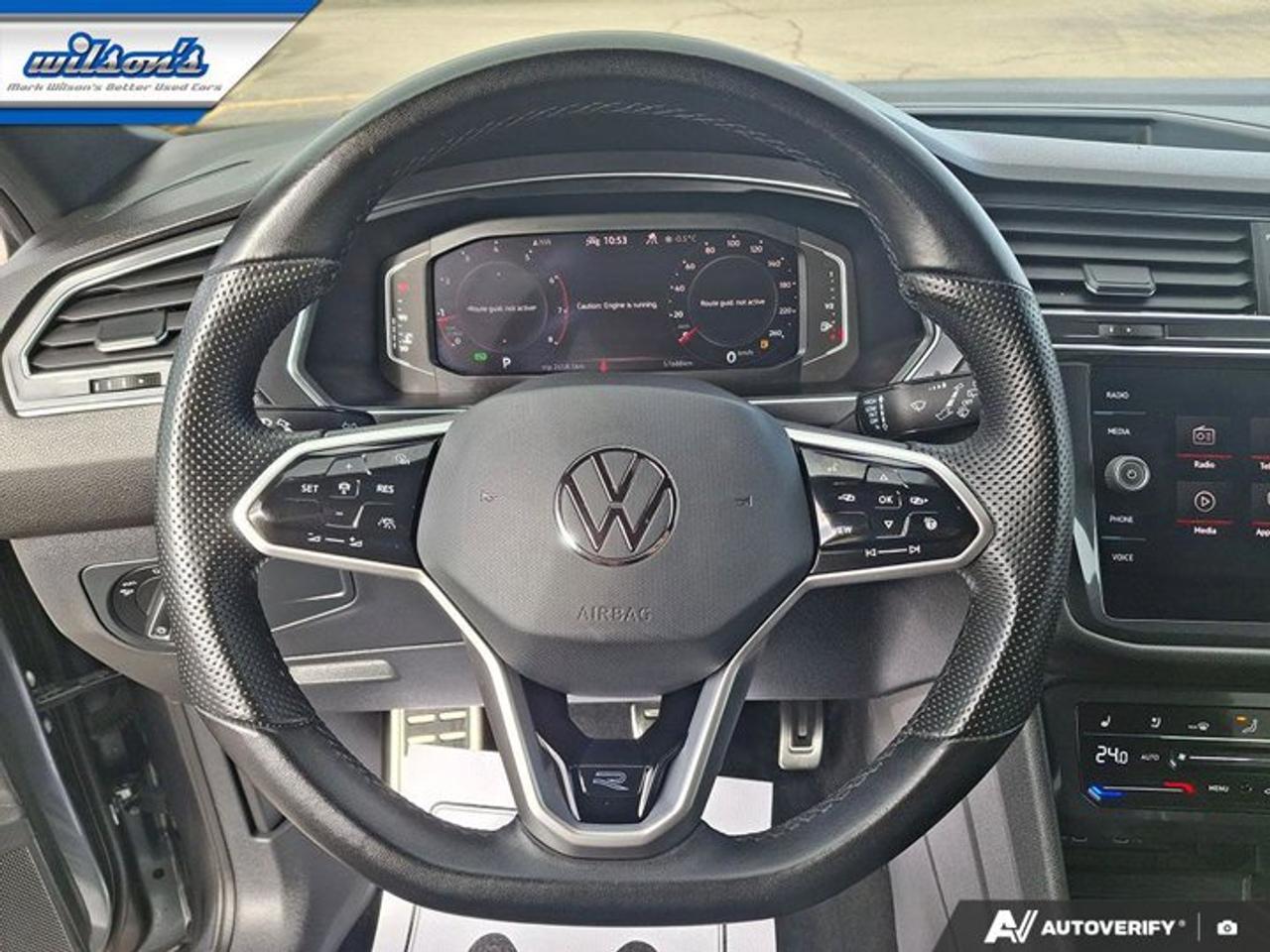 2024 Volkswagen Tiguan Highline R-Line AWD | Leather | Sunroof | Nav | 360 Camera | CarPlay + Android | 3rd Row | and More! Photo