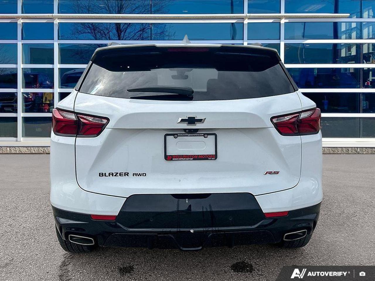 2019 Chevrolet Blazer RS | V6 | Leather | 360 Camera | Cooled + Heated Seats | Heated Wheel | Remote Start | and More! Photo3