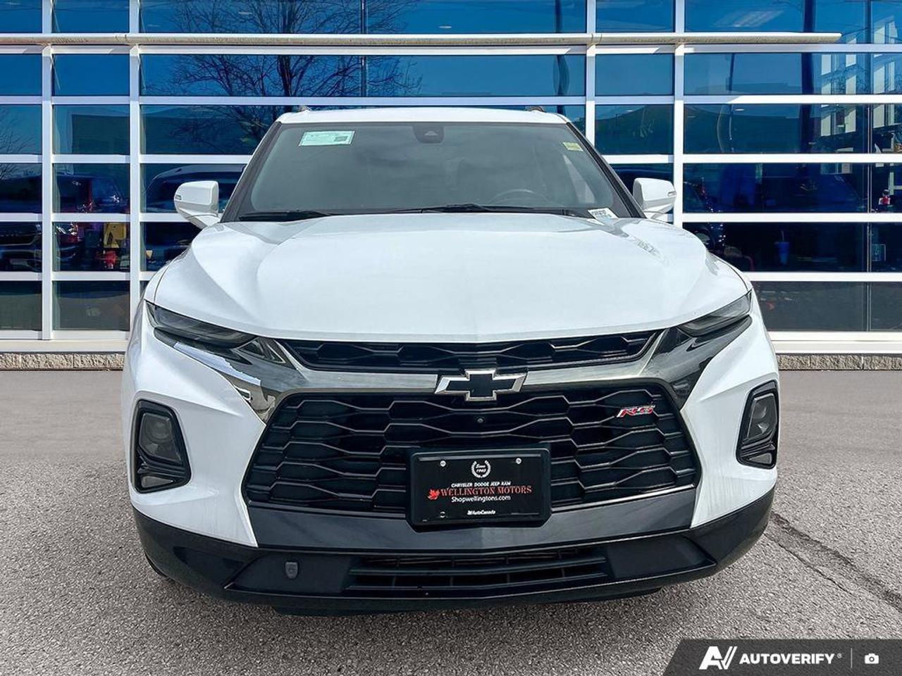 2019 Chevrolet Blazer RS | V6 | Leather | 360 Camera | Cooled + Heated Seats | Heated Wheel | Remote Start | and More! Photo