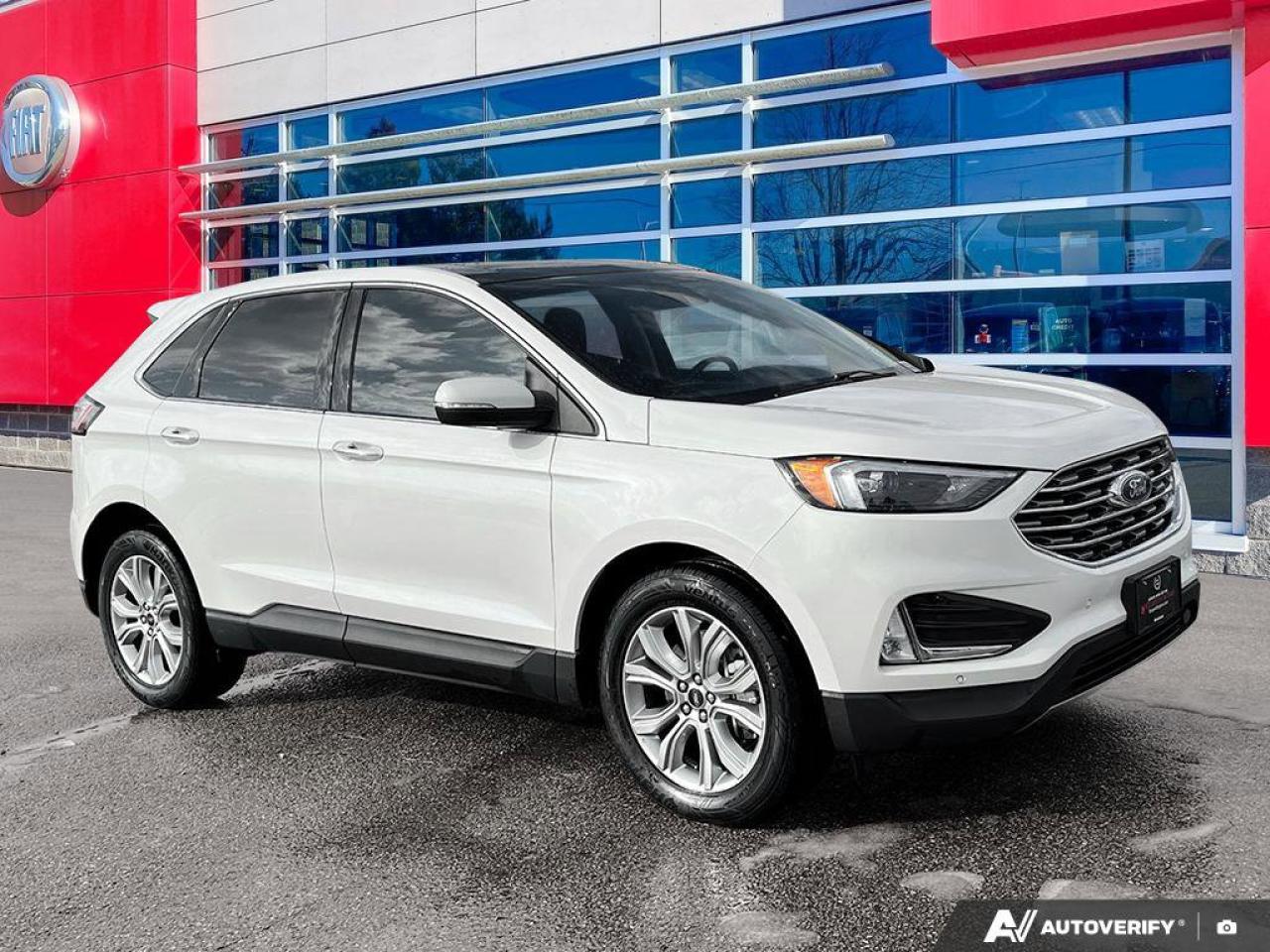 2023 Ford Edge Titanium AWD | Leather | Pano Roof | B&O Sound | Heated Seats + Steering | Remote Start | and More ! Photo