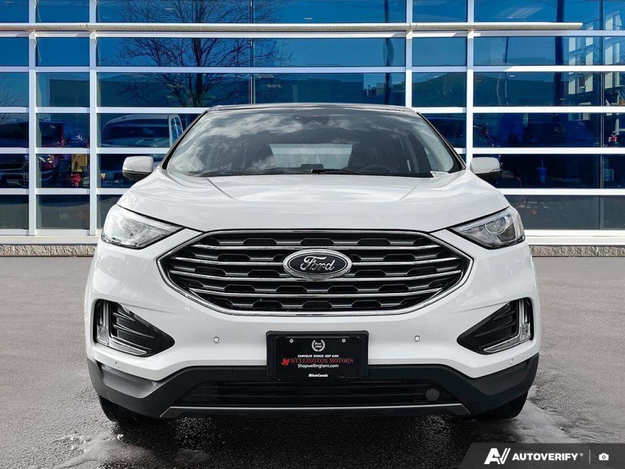 2023 Ford Edge Titanium AWD | Leather | Pano Roof | B&O Sound | Heated Seats + Steering | Remote Start | and More ! Photo