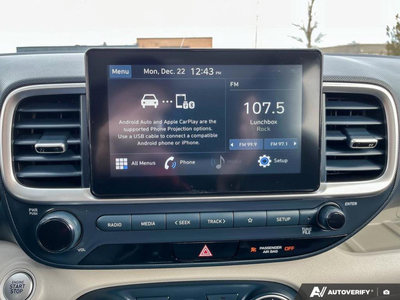 2020 Hyundai Venue Urban Edition | Heated Wheel + Seats | CarPlay + Android | BSM | Rear Camera | New Tires | Photo