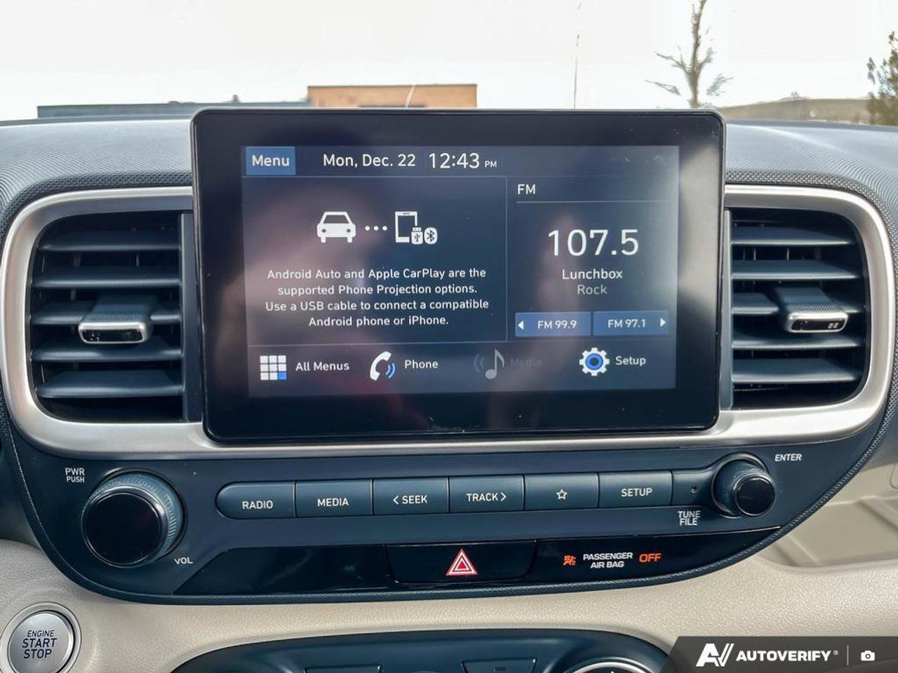 2020 Hyundai Venue Urban Edition | Heated Wheel + Seats | CarPlay + Android | BSM | Rear Camera | New Tires | Photo