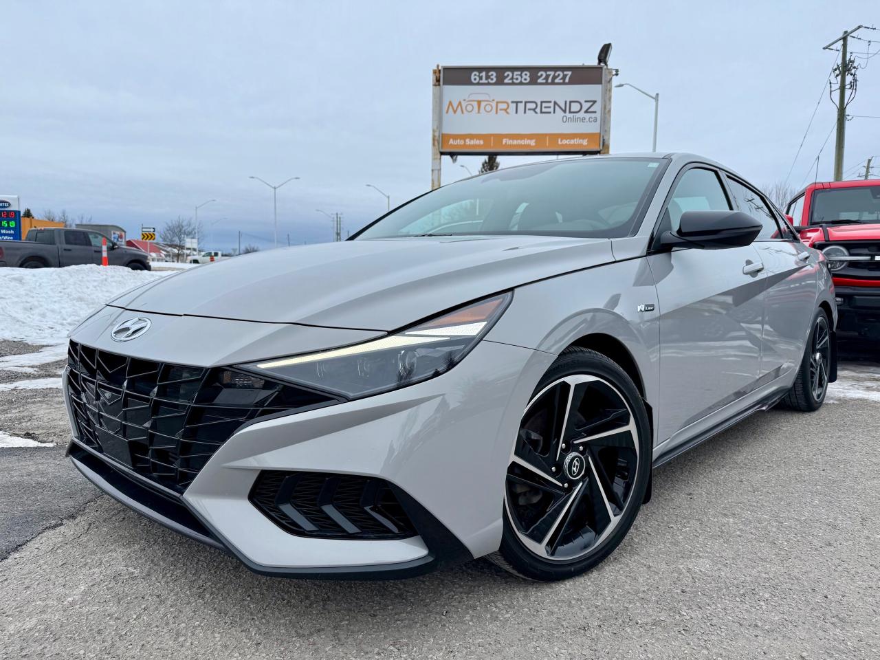 2023 Hyundai Elantra N Line Ultimate NAV! Sunroof! Leather! Photo0