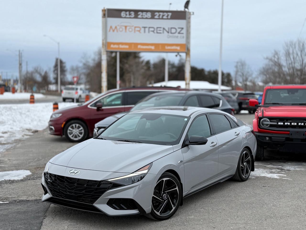 2023 Hyundai Elantra N Line Ultimate NAV! Sunroof! Leather! Photo