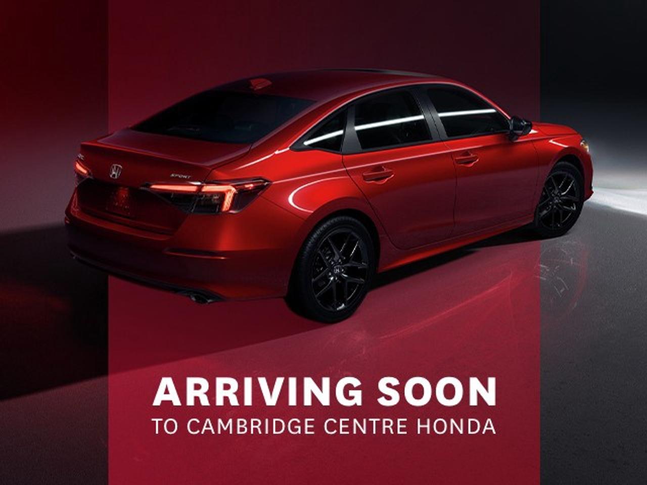 <p><strong>Style Meets Innovation. Efficiency Meets Performance.</strong></p>

<p>Redefine your daily drive with the all-new 2026 Honda Civic Hybrid Sport. Blending cutting-edge hybrid technology with striking design, this electrified Civic delivers the performance you want and the efficiency you need, all wrapped in bold, head-turning style.</p>

<p><strong>Hybrid Performance That Excites</strong></p>

<p>Under the hood, the Civic Hybrid Sport features a 2.0-litre, 16-valve, Direct Injection DOHC 4-cylinder engine paired with two electric motors. Together, they deliver up to 200 horsepower and 232 lb.-ft. of torque, providing smooth, responsive acceleration and dynamic power, while maximizing fuel efficiency for everyday driving.</p>

<p><strong>Honda Sensing® Advanced Safety </strong></p>

<p>Drive with peace of mind thanks to a suite of Honda Sensing® driver-assist technologies, including:</p>

<p>- Forward Collision Warning (FCW)</p>

<p>- Collision Mitigation Braking System (CMBS®)</p>

<p>- Lane Departure Warning (LDW)</p>

<p>- Lane Keeping Assist System (LKAS)</p>

<p>- Road Departure Mitigation (RDM)</p>

<p>- Adaptive Cruise Control with Low-Speed Follow (ACC)</p>

<p>- Blind Spot Information (BSI) System</p>

<p>These intelligent systems work together to help keep you safe and aware of your surroundings.</p>

<p><strong>Comfort in Every Climate </strong></p>

<p>Stay comfortable in any season with dual-zone automatic climate control and a heated leather-wrapped steering wheel. Prepare for your drive ahead with the remote engine starter, and enjoy the convenience of Idle Stop and pushbutton start with proximity key entry, built-in technology that adapts to your life.</p>

<p><strong>Seamless Connectivity</strong></p>

<p>Enjoy the perfect blend of convenience and control with:</p>

<p>- Apple CarPlay and Android Auto integration on a 7 colour touchscreen</p>

<p>- Siri® Eyes Free for voice-activated access on Apple devices</p>

<p>- HandsFreeLink bilingual Bluetooth®, SMS/email messaging, Bluetooth® Streaming Audio, Wi-Fi tethering, and two USB-C ports, keeping you connected wherever the road takes you</p>

<p><strong>Modern Luxury and Bold Design</strong></p>

<p>From every angle, the 2026 Civic Hybrid Sport exudes confidence and refinement:</p>

<p>- A one-touch power moonroof with tilt adds a breath of fresh air to your ride</p>

<p>- 18-inch aluminum-alloy wheels enhance its athletic stance</p>

<p>- LED headlights (high and low beam) and mirror-integrated LED turn signals provide visibility and flair</p>

<p><em><strong><span style=color:#ff0000>Premium paint charge of $300 is not included on all colours/models.</span> </strong></em></p>

<p><em><strong>Incoming factory order, available for sale.</strong></em></p>

<p>Experience the Difference at Cambridge Centre Honda! Why Test Drive Here? You choose: drive with a sales person or on your own, extended overnight and at home test drives available. Why Purchase Here? VIP Coupon Booklet: up to $1000 in service & other savings, FREE Ontario-Wide Delivery. Cambridge Centre Honda proudly serves customers from Cambridge, Kitchener, Waterloo, Brantford, Hamilton, Waterford, Brant, Woodstock, Paris, Branchton, Preston, Hespeler, Galt, Puslinch, Morriston, Roseville, Plattsville, New Hamburg, Baden, Tavistock, Stratford, Wellesley, St. Clements, St. Jacobs, Elmira, Breslau, Guelph, Fergus, Elora, Rockwood, Halton Hills, Georgetown, Milton and all across Ontario!</p>