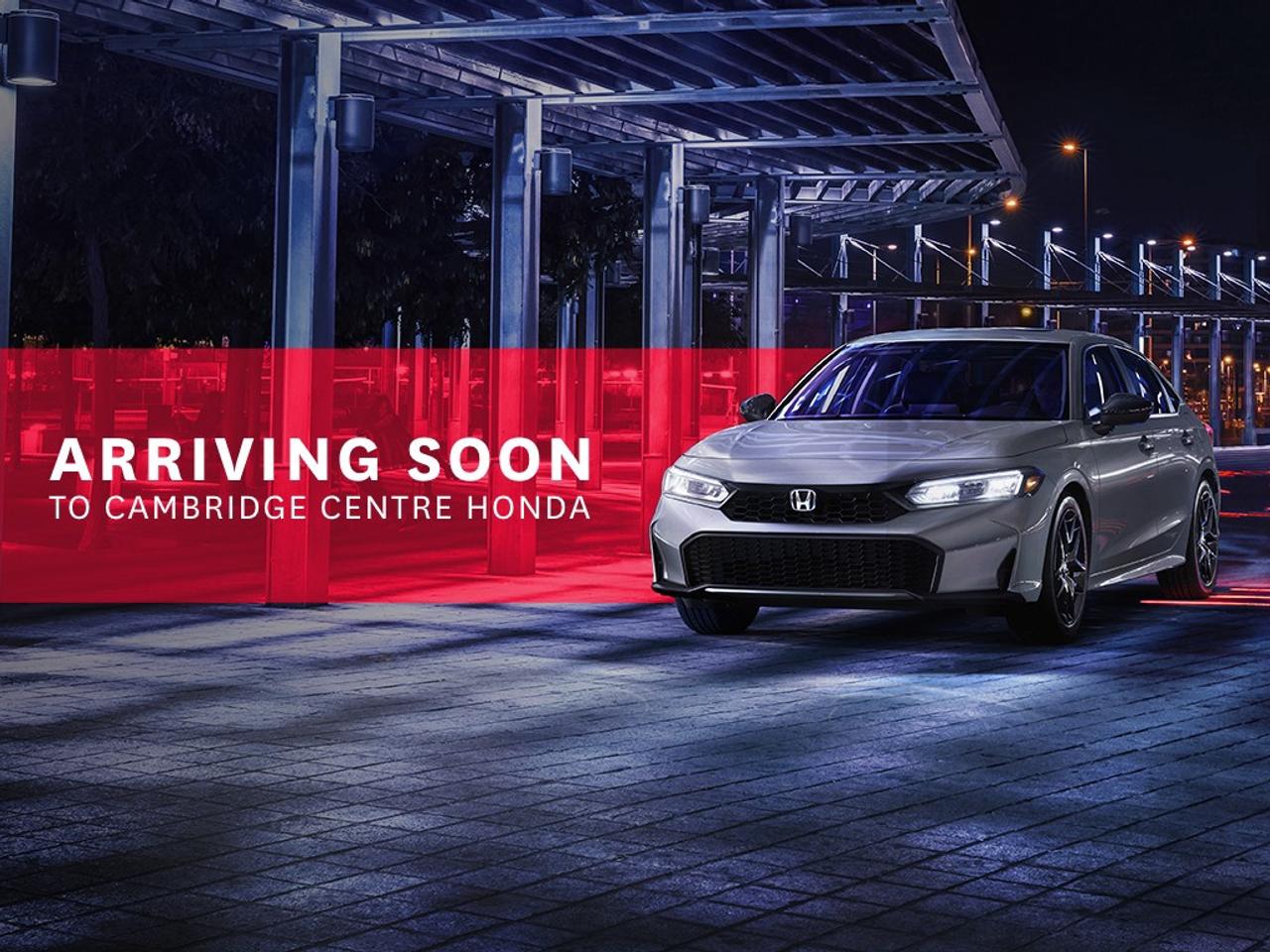 <p><strong>Where Premium Innovation Meets Electrified Performance</strong></p>

<p>The 2026 Civic Hybrid Sport Touring is the pinnacle of performance, technology, and comfort in Hondas electrified lineup.</p>

<p><strong>Electrified Power, Refined Efficiency</strong></p>

<p>Beneath the sleek exterior lies a 2.0-litre, 16-valve, Direct Injection DOHC 4-cylinder engine, paired with two high-output electric motors. Together, they produce an impressive 200 horsepower and 232 lb.-ft. of torque, giving you the smooth acceleration and fuel savings that define the next generation of hybrid performance.</p>

<p><strong>Navigate With Confidence </strong></p>

<p>Stay in control with the 9 colour touchscreen Display Audio System, featuring the Honda Satellite-Linked Navigation System with bilingual voice recognition. Whether youre headed downtown or across the province, youll always know the best way there.</p>

<p><strong>Next-Level Connectivity</strong></p>

<p>The Civic Hybrid Sport Touring keeps you connected no matter where the road takes you:</p>

<p>- Wireless Apple CarPlay and Android Auto for effortless smartphone integration</p>

<p>- Amazon Alexa Built-In and Google Built-In to enhance your digital lifestyle</p>

<p>- HandsFreeLink bilingual Bluetooth®, SMS/email support, Bluetooth® Streaming Audio, Wi-Fi tethering, and dual USB-C ports</p>

<p>Everything you need, always within reach.</p>

<p><strong>BOSE® Premium Audio Experience</strong></p>

<p>Turn every drive into a private concert with the BOSE® premium sound system, featuring 12 strategically placed speakers, including a subwoofer. Enjoy crystal-clear sound and immersive audio with every track.</p>

<p><strong>Luxury You Can Feel </strong></p>

<p>Drive in total comfort with heated leather-trimmed seating, both front and rear. The 8-way power-adjustable drivers seat and 4-way power-adjustable passengers seat ensure you find your perfect position for every trip.</p>

<p><strong>Advanced Honda Sensing® Safety Technologies</strong></p>

<p>Feel confident and protected with Hondas full suite of advanced safety features:</p>

<p>- Adaptive Cruise Control with Low-Speed Follow</p>

<p>- Forward Collision Warning</p>

<p>- Collision Mitigation Braking System</p>

<p>- Lane Departure Warning</p>

<p>- Lane Keeping Assist System</p>

<p>- Road Departure Mitigation</p>

<p>- Blind Spot Information (BSI) System</p>

<p><strong>Bold Design That Stands Out</strong></p>

<p>With 18 aluminum-alloy wheels, auto-on/off LED headlights, and mirror-integrated LED turn signals, the Civic Hybrid Sport Touring doesnt just perform, it makes a statement. Its refined silhouette and elevated styling match its cutting-edge technology.</p>

<p><strong>Smart Features for Modern Life </strong></p>

<p>Enjoy everyday convenience with:</p>

<p>- Remote engine starter</p>

<p>- Proximity key entry</p>

<p>- Pushbutton start</p>

<p><em><strong><span style=color:#ff0000>Premium paint charge of $300 is not included on all colours/models.</span> </strong></em></p>

<p><em><strong>Incoming factory order, available for sale.</strong></em></p>

<p>Experience the Difference at Cambridge Centre Honda! Why Test Drive Here? You choose: drive with a sales person or on your own, extended overnight and at home test drives available. Why Purchase Here? VIP Coupon Booklet: up to $1000 in service & other savings, FREE Ontario-Wide Delivery. Cambridge Centre Honda proudly serves customers from Cambridge, Kitchener, Waterloo, Brantford, Hamilton, Waterford, Brant, Woodstock, Paris, Branchton, Preston, Hespeler, Galt, Puslinch, Morriston, Roseville, Plattsville, New Hamburg, Baden, Tavistock, Stratford, Wellesley, St. Clements, St. Jacobs, Elmira, Breslau, Guelph, Fergus, Elora, Rockwood, Halton Hills, Georgetown, Milton and all across Ontario!</p>