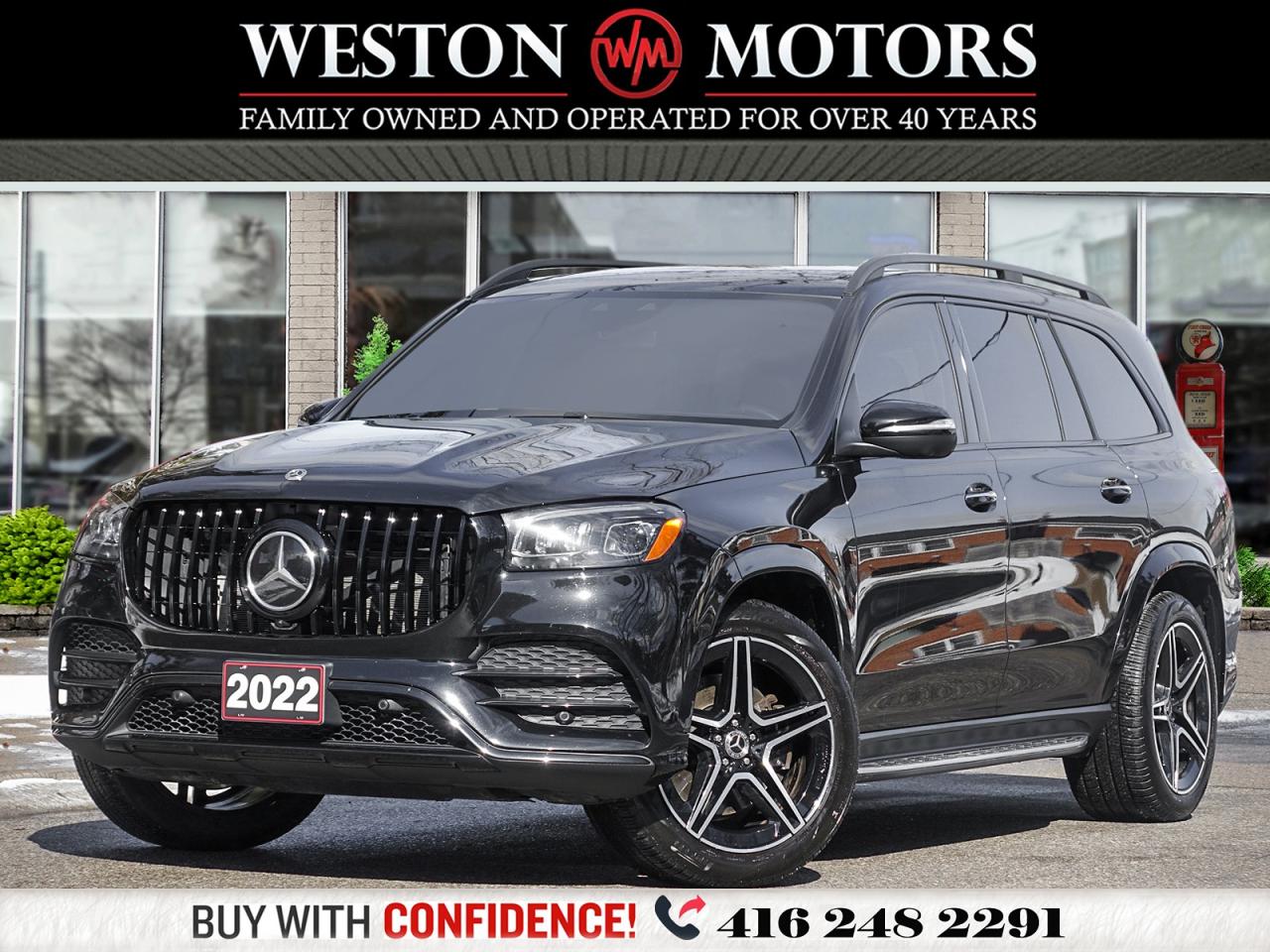 2022 Mercedes-Benz GLS 450*AWD*MIDNIGHT & PREMIUM PKG*REVCAM*PAN ROOF