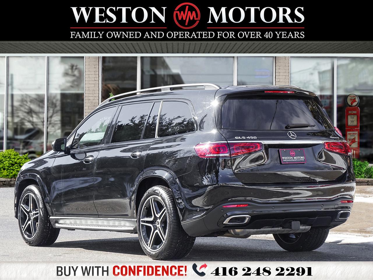 2022 Mercedes-Benz GLS AWD*450*MIDNIGHT & PREMIUM PKG*REVCAM*PAN ROOF Photo4