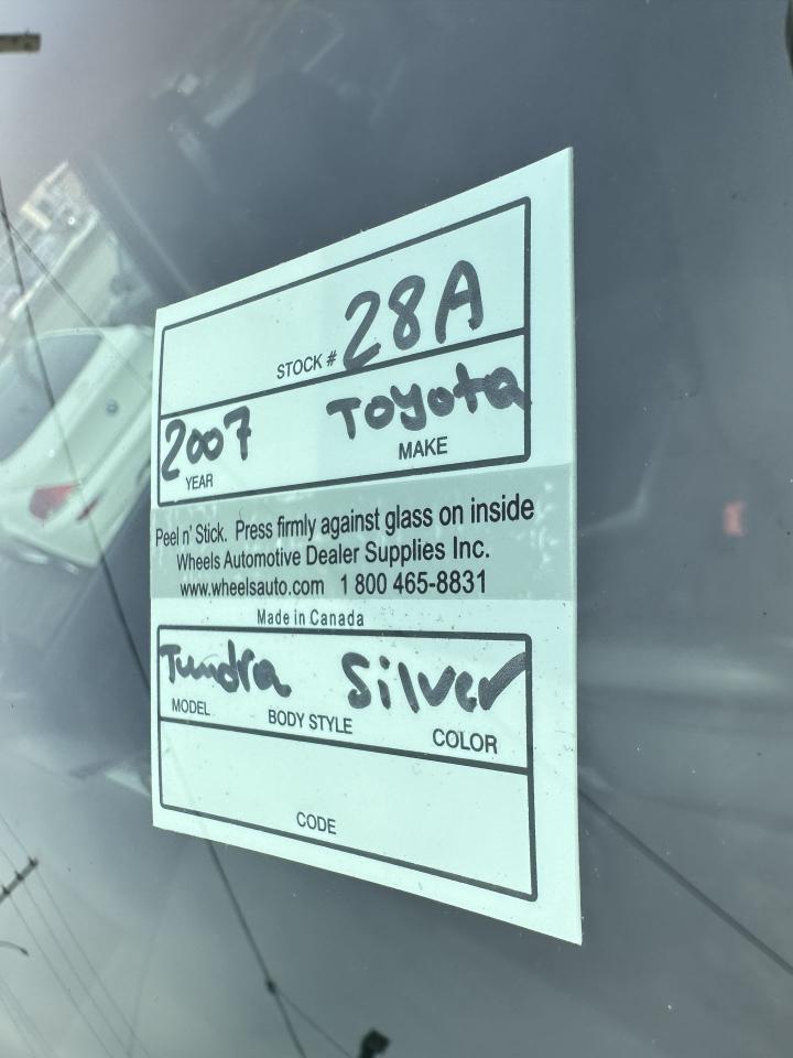 2007 Toyota Tundra SR5, MINT CONDITION, 4X4, 5.7 V8, CERTIFIED Photo