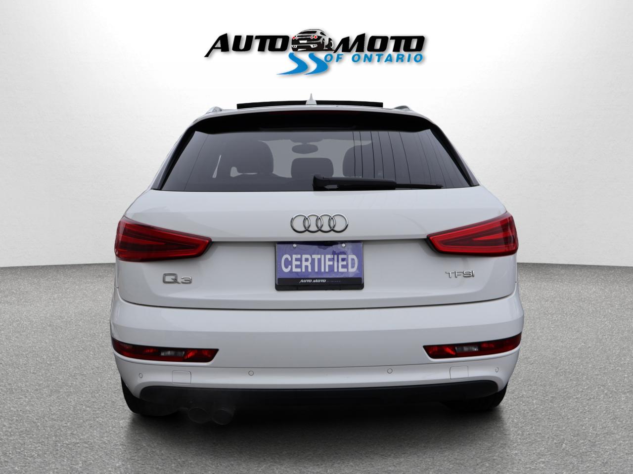 2015 Audi Q3 TECHNIK CERTIFIED *26 SERVICE RECORDS* CAMERA NAV BLUETOOTH LEATHER HEATED SEATS PANO ROOF CRUISE ALLOYS Photo