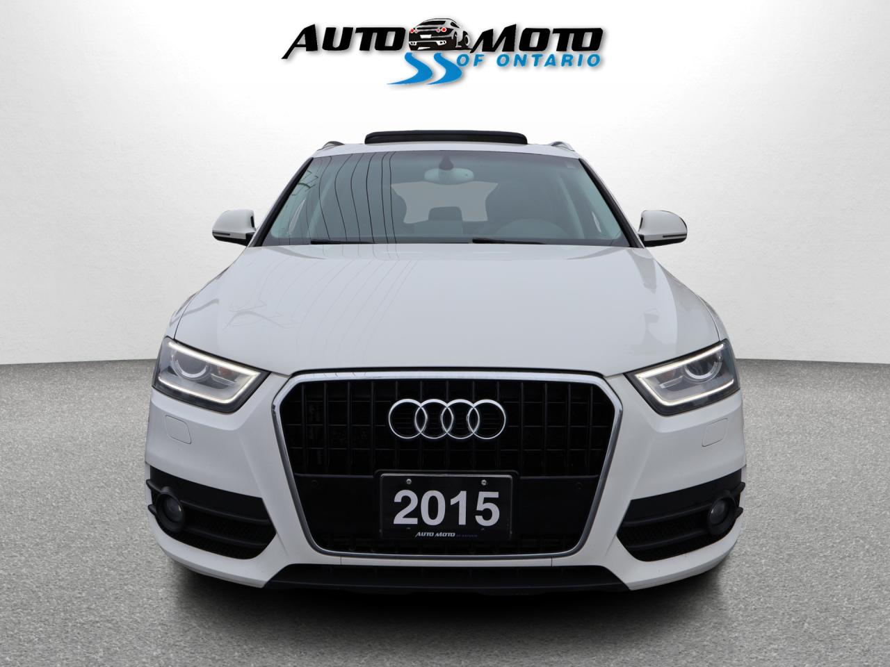 2015 Audi Q3 TECHNIK CERTIFIED *26 SERVICE RECORDS* CAMERA NAV BLUETOOTH LEATHER HEATED SEATS PANO ROOF CRUISE ALLOYS Photo