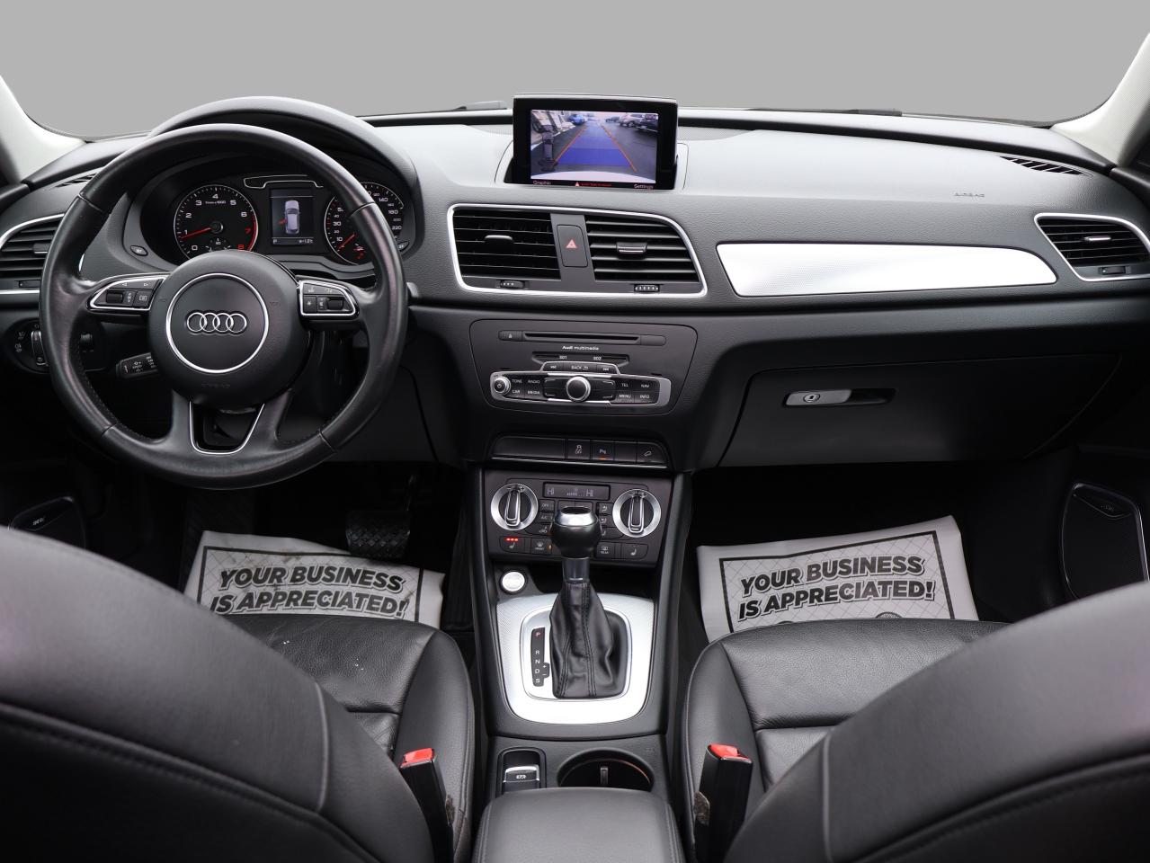 2015 Audi Q3 TECHNIK CERTIFIED *26 SERVICE RECORDS* CAMERA NAV BLUETOOTH LEATHER HEATED SEATS PANO ROOF CRUISE ALLOYS Photo