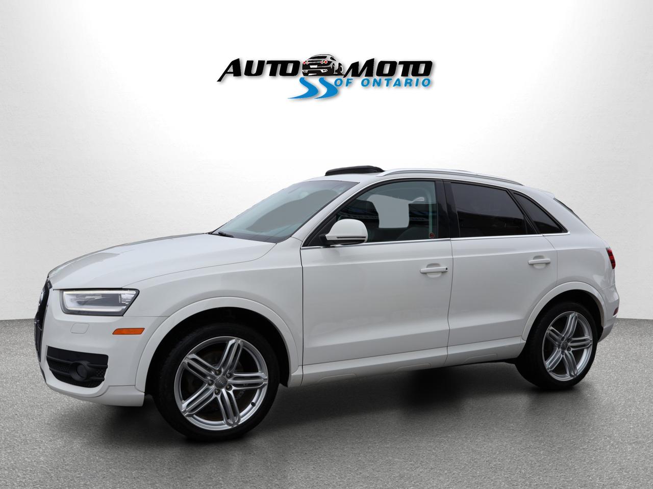 2015 Audi Q3 TECHNIK CERTIFIED *26 SERVICE RECORDS* CAMERA NAV BLUETOOTH LEATHER HEATED SEATS PANO ROOF CRUISE ALLOYS Photo2