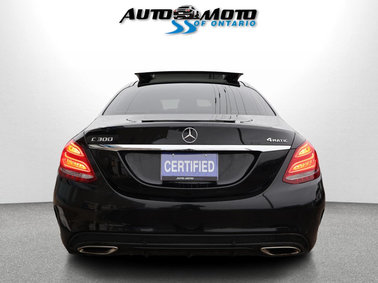 2017 Mercedes-Benz C-Class C300 4MATIC Sedan CAMERA NAV BLUETOOTH LEATHER HEATED SEATS SUNROOF CRUISE ALLOYS Photo4