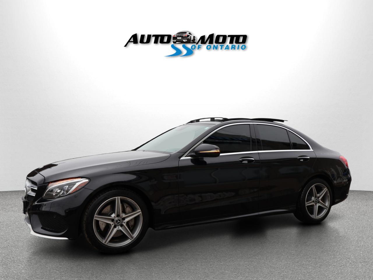 2017 Mercedes-Benz C-Class C300 4MATIC Sedan CAMERA NAV BLUETOOTH LEATHER HEATED SEATS SUNROOF CRUISE ALLOYS Photo2