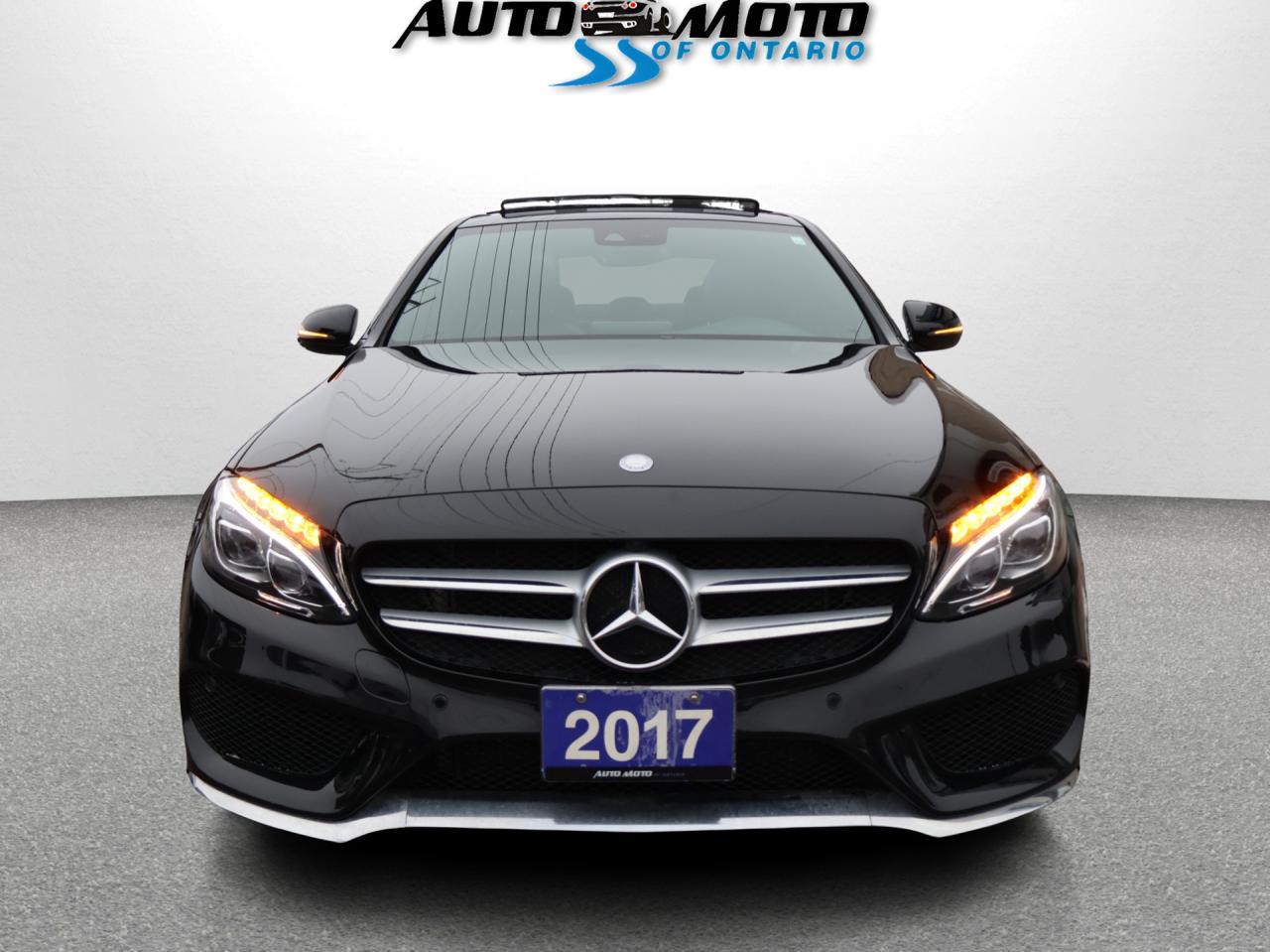 2017 Mercedes-Benz C-Class C300 4MATIC Sedan CAMERA NAV BLUETOOTH LEATHER HEATED SEATS SUNROOF CRUISE ALLOYS Photo