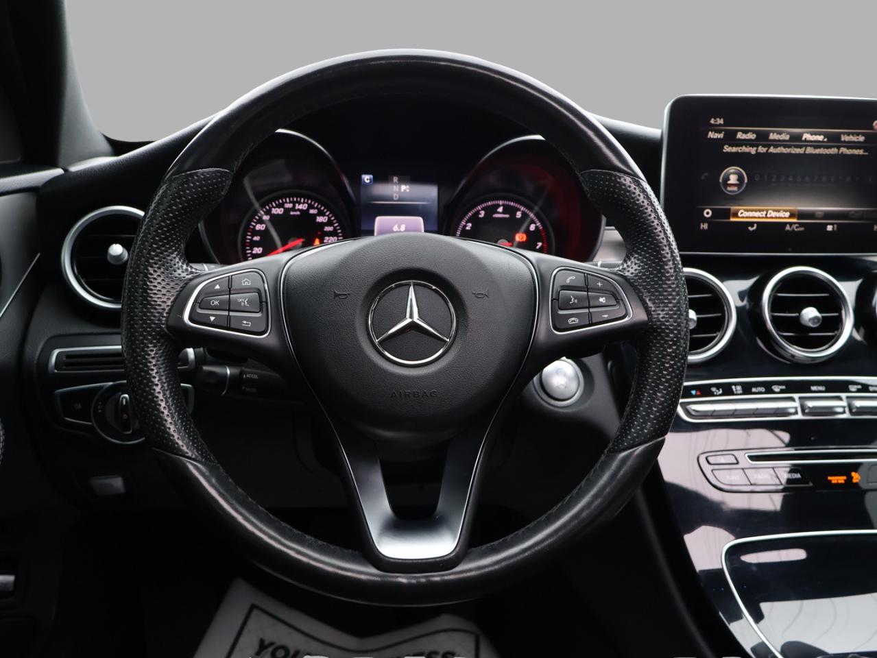 2017 Mercedes-Benz C-Class C300 4MATIC Sedan CAMERA NAV BLUETOOTH LEATHER HEATED SEATS SUNROOF CRUISE ALLOYS Photo