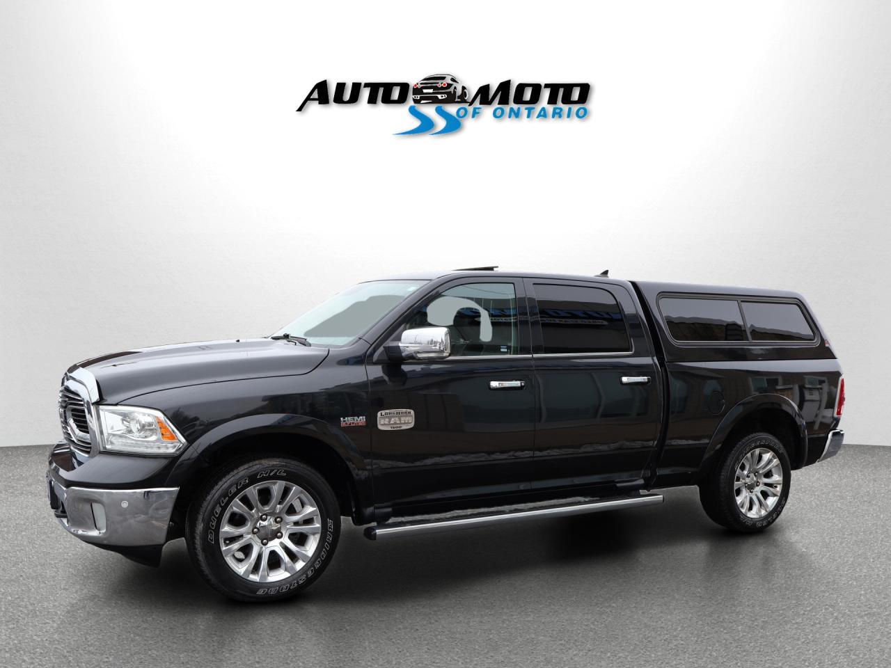 2018 RAM 1500 Longhorn Crew Cab LWB 4WD CAMERA NAV BLUETOOTH LEATHER HEATED SEATS SUNROOF CRUISE ALLOYS Photo