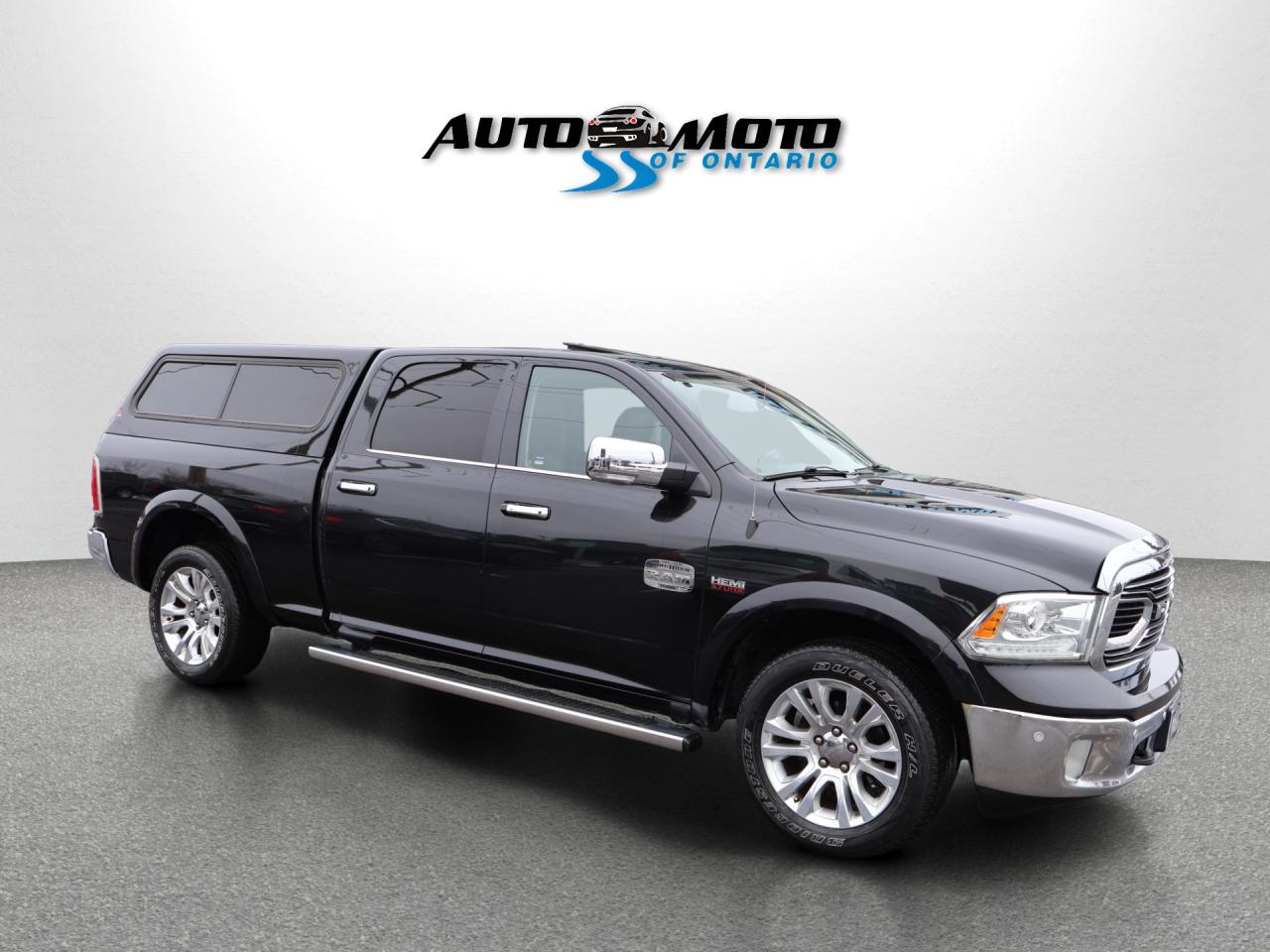 2018 RAM 1500 Longhorn Crew Cab LWB 4WD CAMERA NAV BLUETOOTH LEATHER HEATED SEATS SUNROOF CRUISE ALLOYS Photo