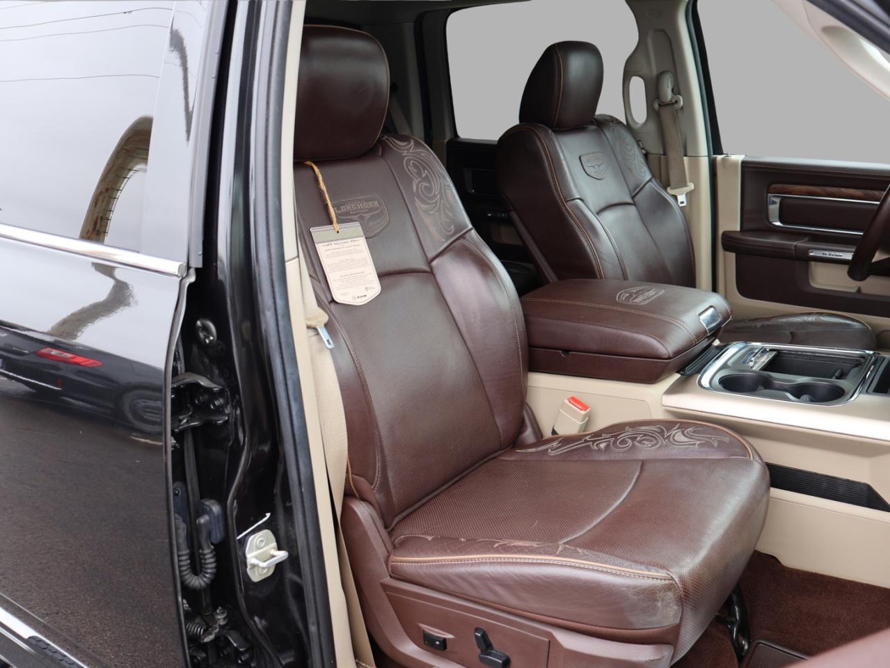 2018 RAM 1500 Longhorn Crew Cab LWB 4WD CAMERA NAV BLUETOOTH LEATHER HEATED SEATS SUNROOF CRUISE ALLOYS Photo