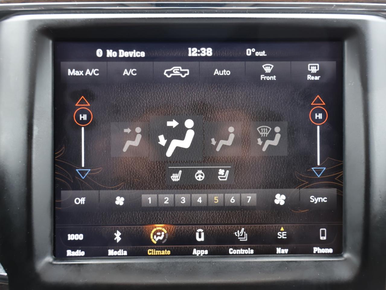 2018 RAM 1500 Longhorn Crew Cab LWB 4WD CAMERA NAV BLUETOOTH LEATHER HEATED SEATS SUNROOF CRUISE ALLOYS Photo