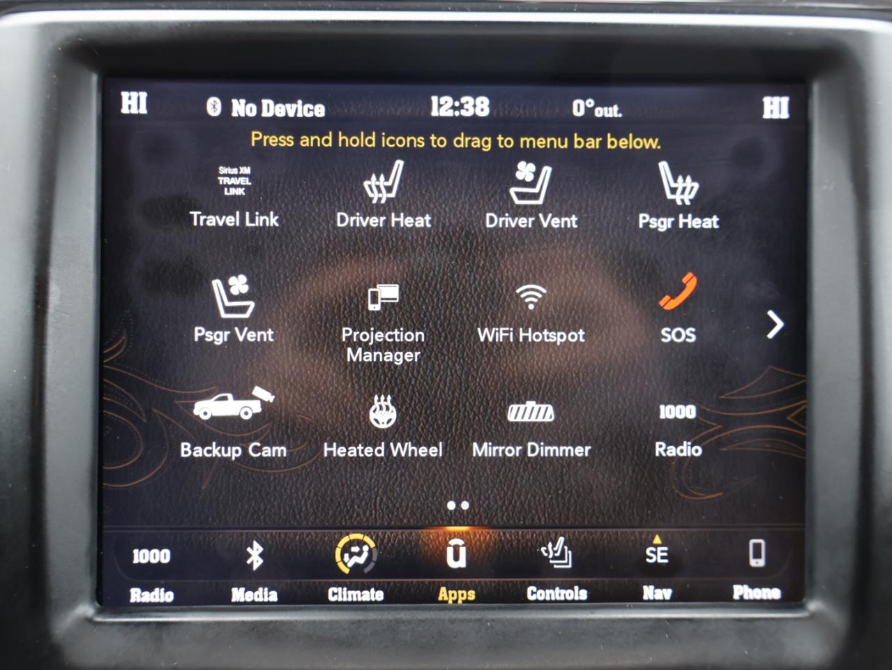 2018 RAM 1500 Longhorn Crew Cab LWB 4WD CAMERA NAV BLUETOOTH LEATHER HEATED SEATS SUNROOF CRUISE ALLOYS Photo