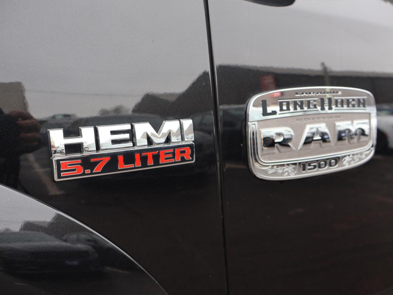 2018 RAM 1500 Longhorn Crew Cab LWB 4WD CAMERA NAV BLUETOOTH LEATHER HEATED SEATS SUNROOF CRUISE ALLOYS Photo