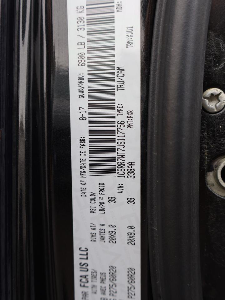 2018 RAM 1500 Longhorn Crew Cab LWB 4WD CAMERA NAV BLUETOOTH LEATHER HEATED SEATS SUNROOF CRUISE ALLOYS Photo