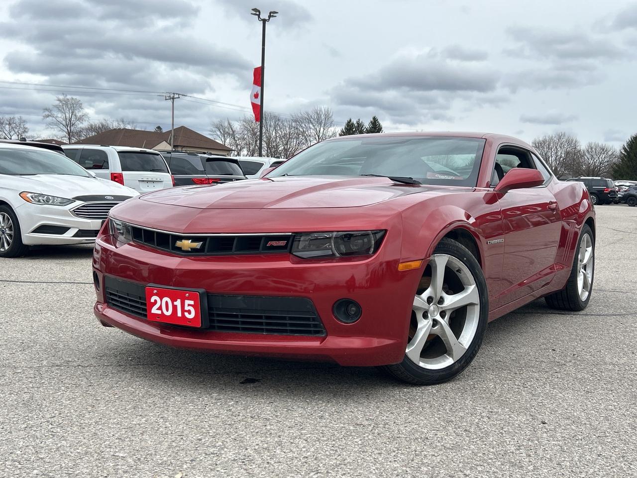 2015 Chevrolet Camaro RS, AUTO, LEATHER SEATS, REMOTE START, SUNROOF! Photo