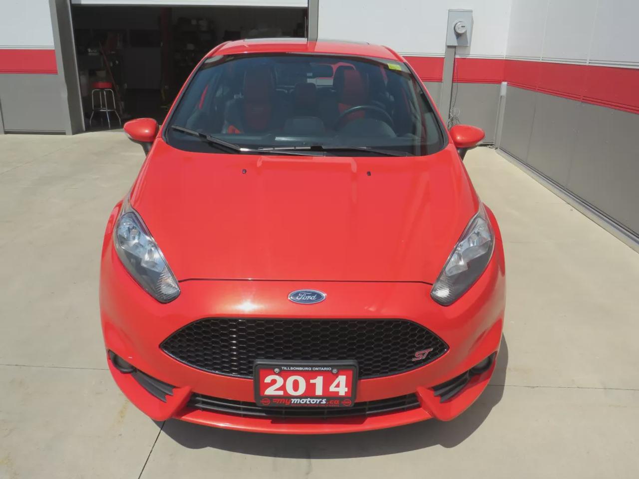 2014 Ford Fiesta ST | Clean Carfax | Manual Transmission | Alloy Rims | Nav |Reverse Camera in Rear View Mirror | Sunroof | A/C | Photo