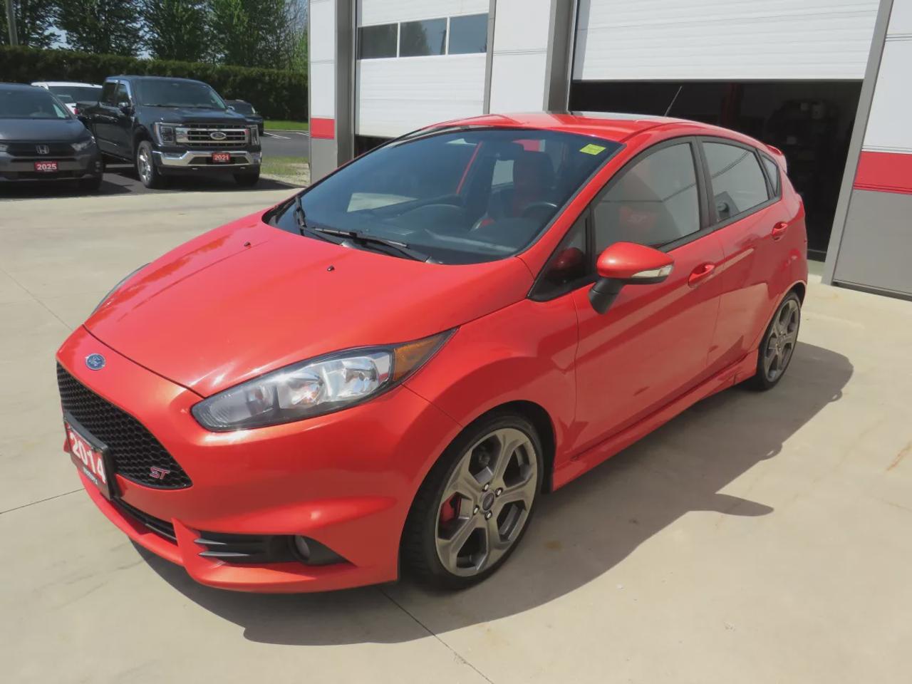 2014 Ford Fiesta ST | Clean Carfax | Manual Transmission | Alloy Rims | Nav |Reverse Camera in Rear View Mirror | Sunroof | A/C | Photo