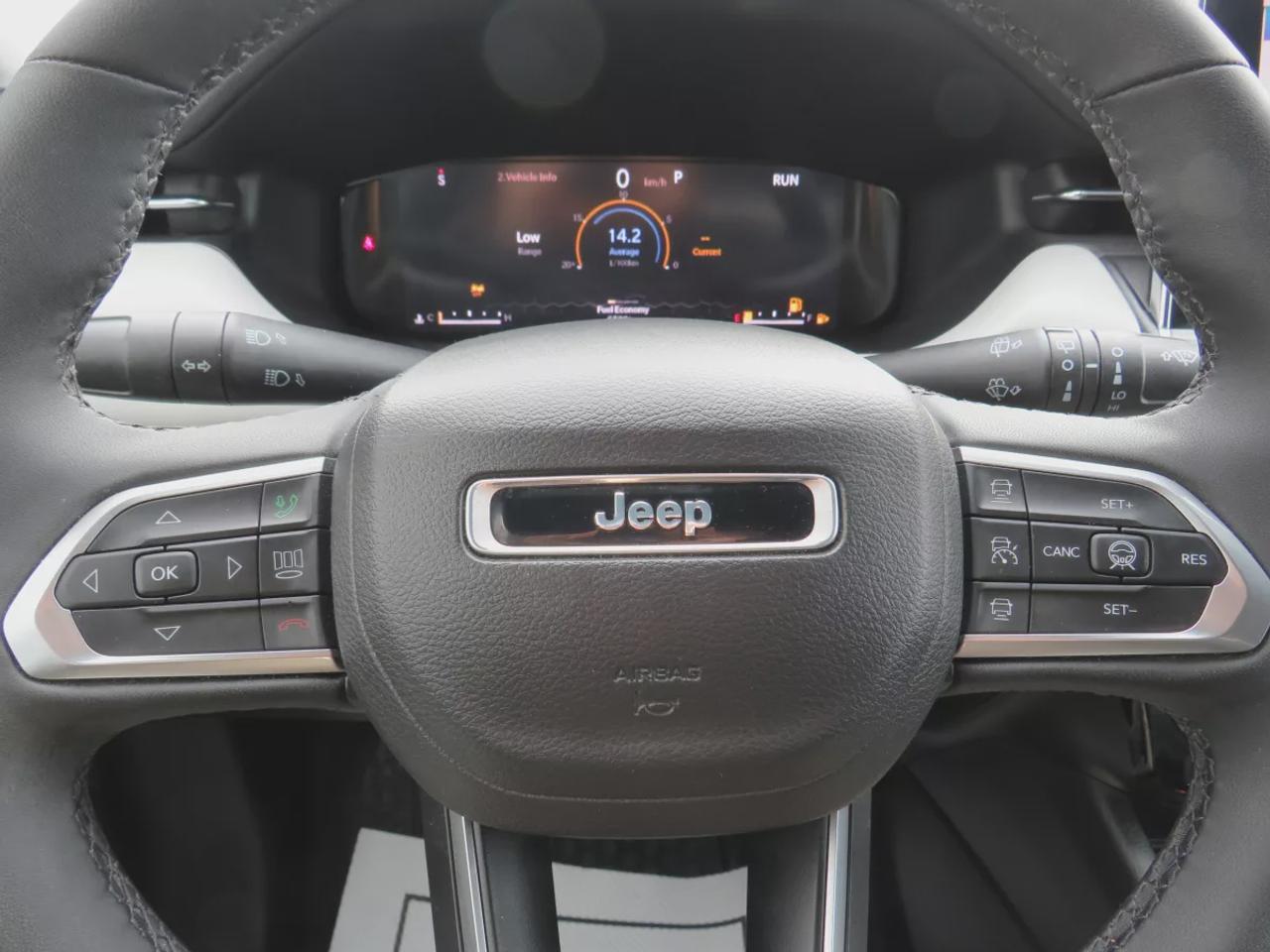 2024 Jeep Compass Limited  |  Low Km  |  One Owner | Clean Title | No Accidents  |  Alloy Rims  |  Fog Lights  |  Remote Start  |  Leather  |  Navigation  |  Blind Spot Monitoring  |  Power Seats  |  360 Degree Reverse Camera  |  Push Button Start  |  Power Tailgate Photo