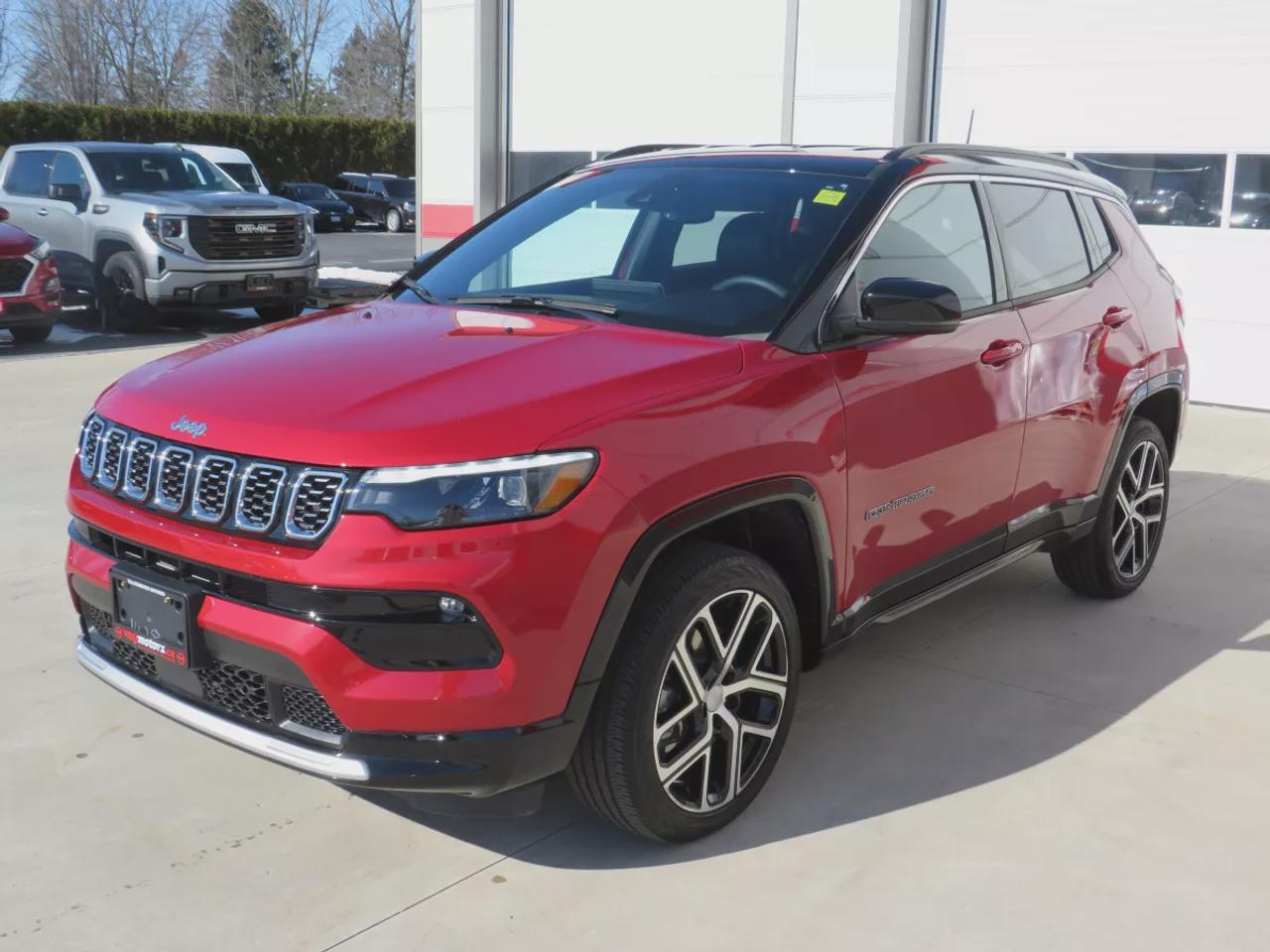 2024 Jeep Compass Limited  | Low Km | Clean Title | No Accidents | Alloy Rims | Fog Lights | Remote Start | Leather | Navigation | Blind Spot Monitoring | Power Seats | 360 Degree Reverse Camera | Push Button Start | Power Tailgate | Wireless Charging | Heated Seats Photo