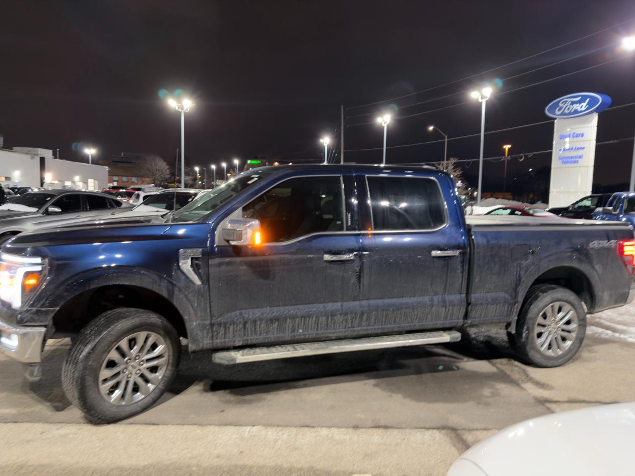 2024 Ford F-150 Lariat 502A|V8|LONG BOX|MOBILE OFFICE|B&O|SPRAY LINER Photo