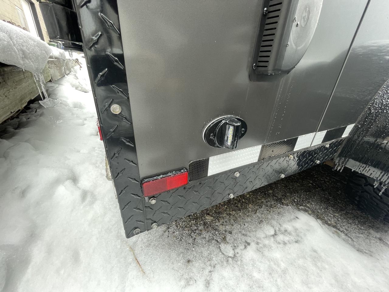 2024 Canadian Trailer Company 7x14 V Nose Cargo Trailer Aluminum Tandem Axle Photo3