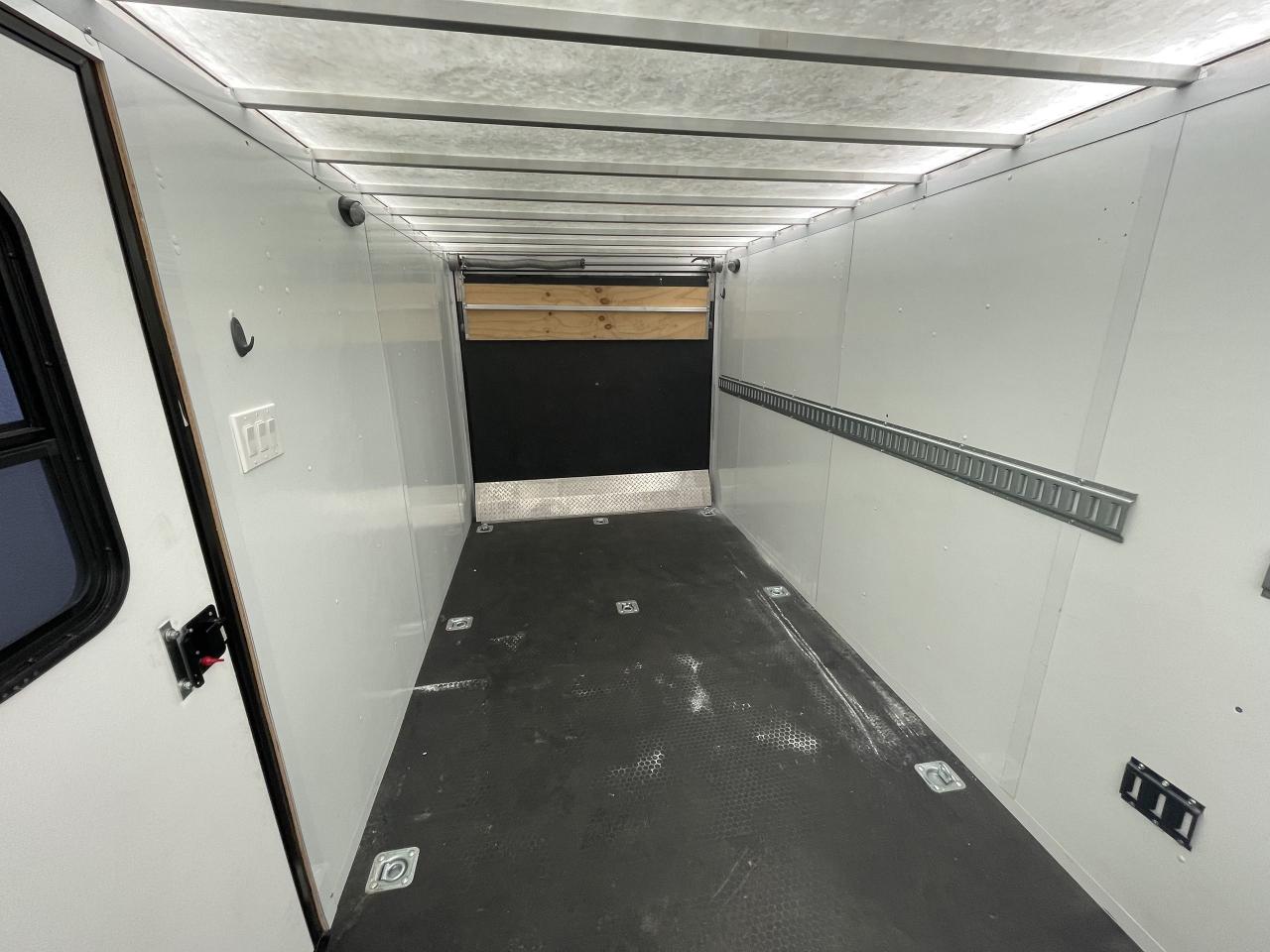 2024 Canadian Trailer Company 7x14 V Nose Cargo Trailer Aluminum Tandem Axle Photo16