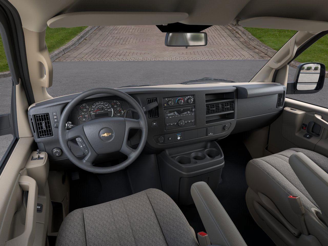 2026 Chevrolet Express Cargo Van 2500 155  - Audio System - $407 B/W Photo