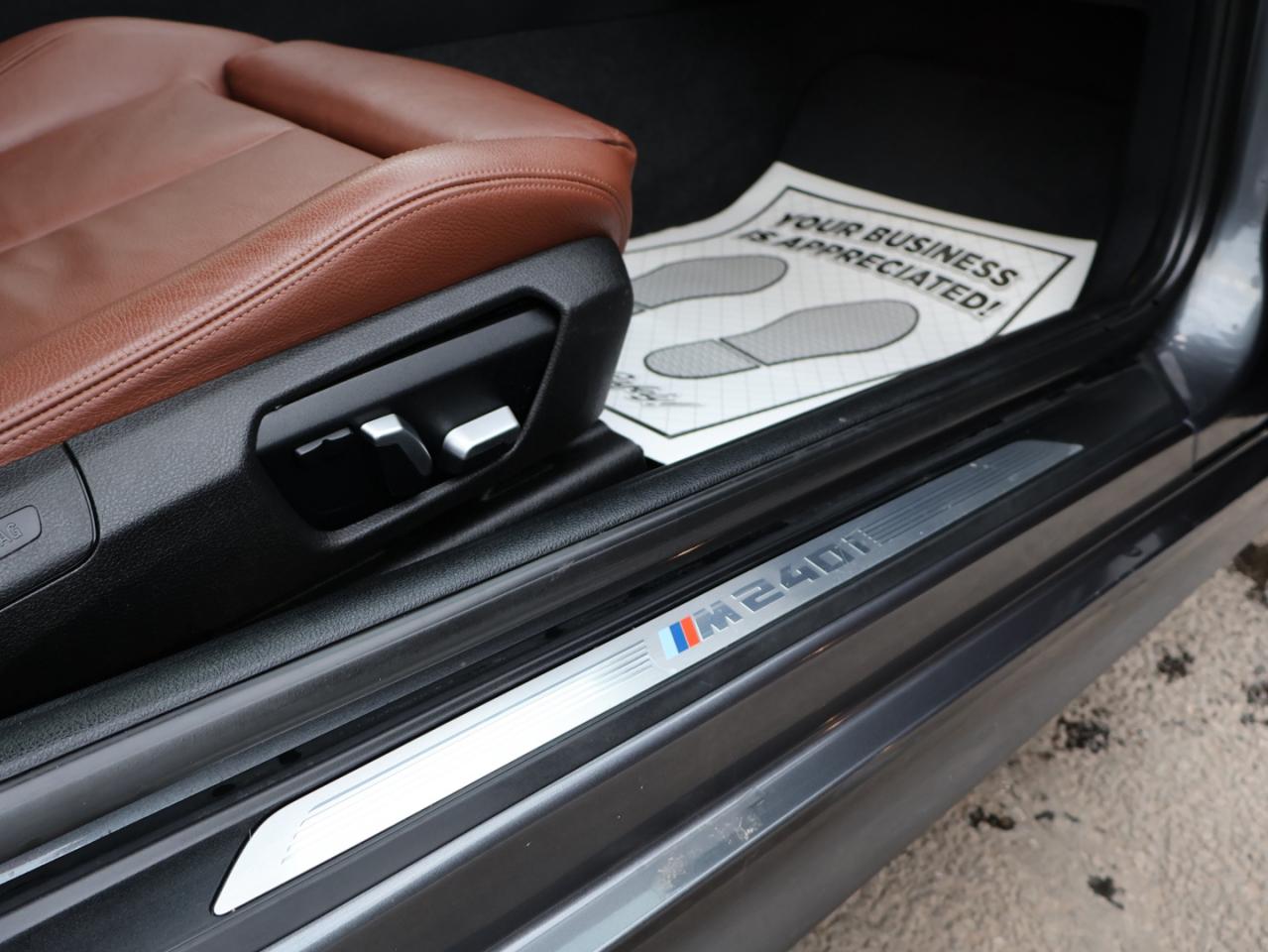 2017 BMW 2-Series V6 M240i X-Drive AWD CERTIFIED CAMERA NAV BLUETOOTH LEATHER HEATED SEATS CRUISE ALLOYS Photo