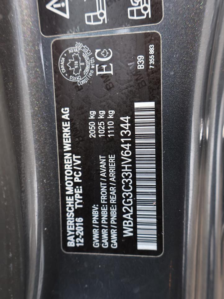 2017 BMW 2-Series V6 M240i X-Drive AWD CERTIFIED CAMERA NAV BLUETOOTH LEATHER HEATED SEATS CRUISE ALLOYS Photo