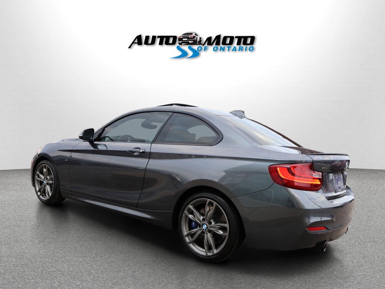 2017 BMW 2-Series V6 M240i X-Drive AWD CERTIFIED CAMERA NAV BLUETOOTH LEATHER HEATED SEATS CRUISE ALLOYS Photo