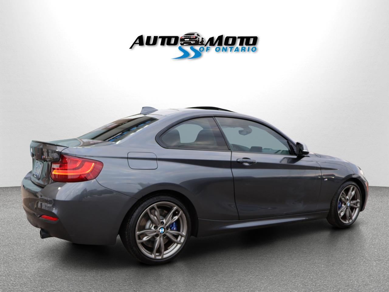 2017 BMW 2-Series V6 M240i X-Drive AWD CERTIFIED CAMERA NAV BLUETOOTH LEATHER HEATED SEATS CRUISE ALLOYS Photo