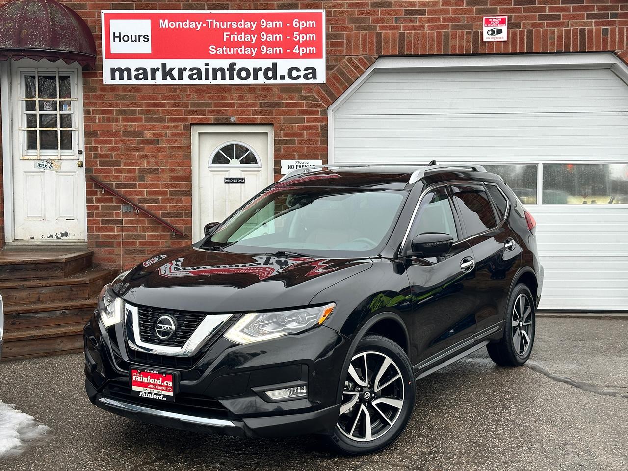 2018 Nissan Rogue SL AWD HeatedLeather PanoRoof NAV BOSE 360-Camera