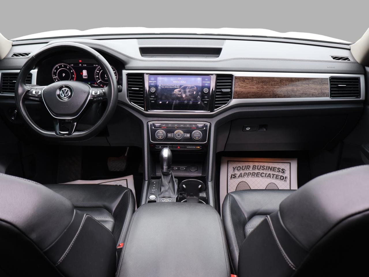 2019 Volkswagen Atlas V6 EXECLINE PREMIUM AWD CERTIFIED *SERVICE RECORDS* CAMERA NAV BLUETOOTH LEATHER HEATED SEATS PANO ROOF CRUISE ALLOYS Photo